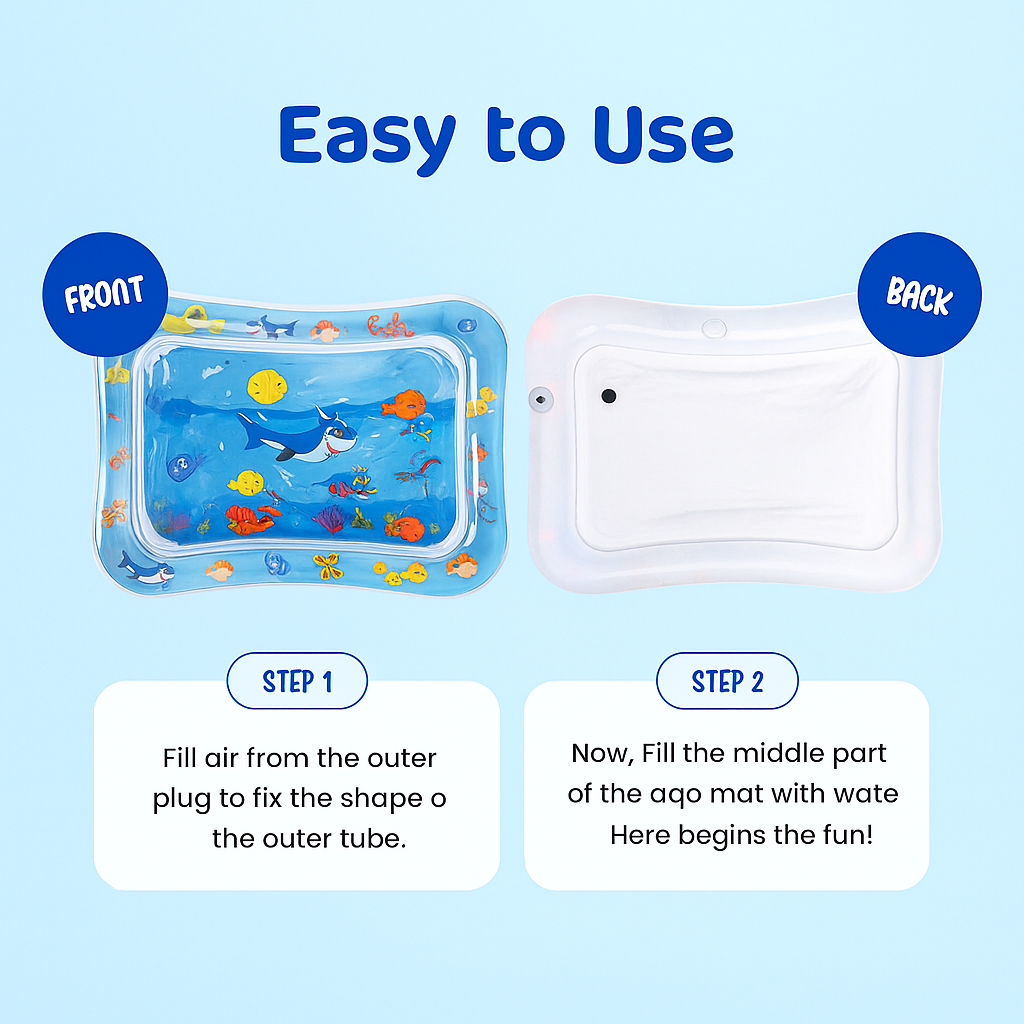 Magical Ocean Water Mat for Babies