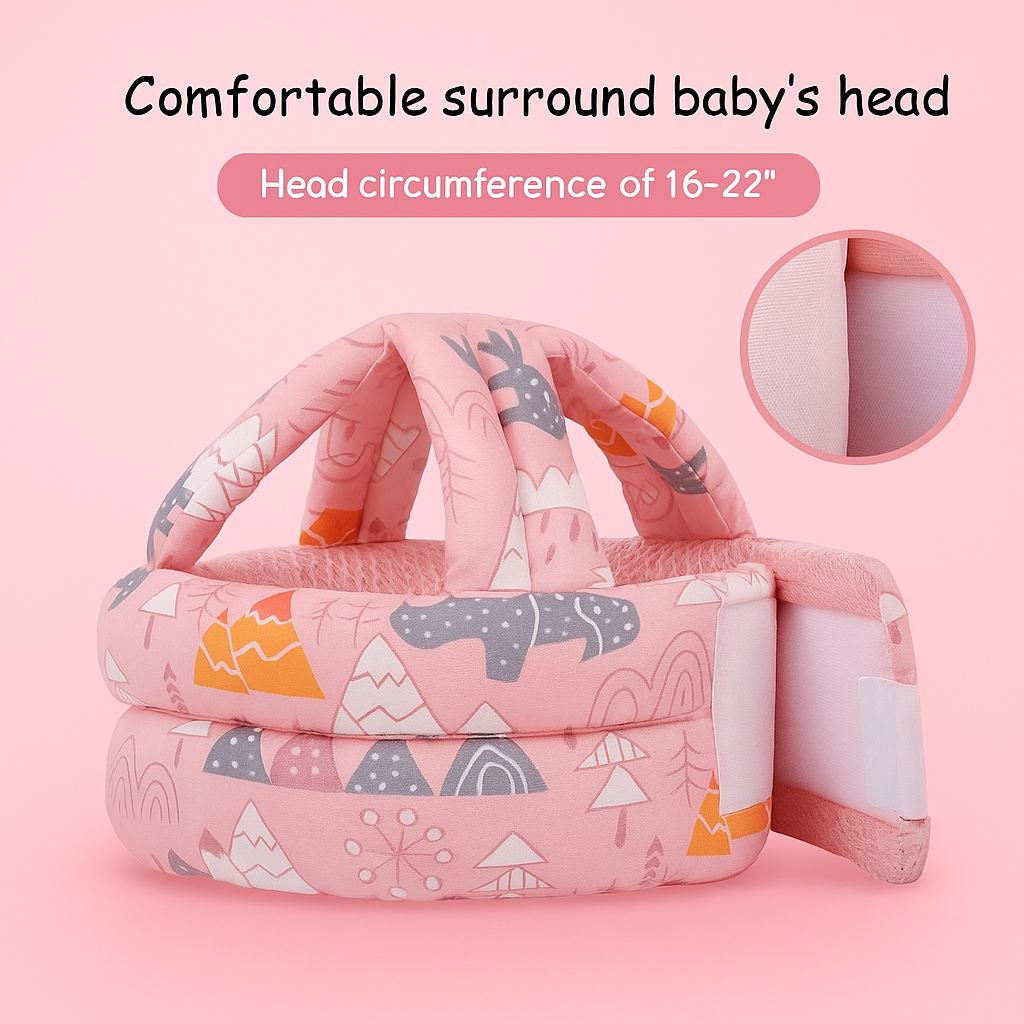 Protect Your Baby’s Head + Get FREE Knee Pads | 2-in-1 Safety Combo
