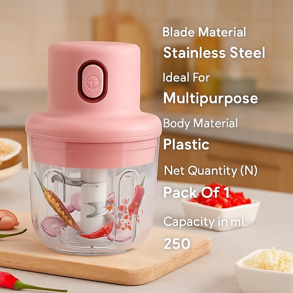 "USB Rechargeable Mini Chopper β 50% OFF"