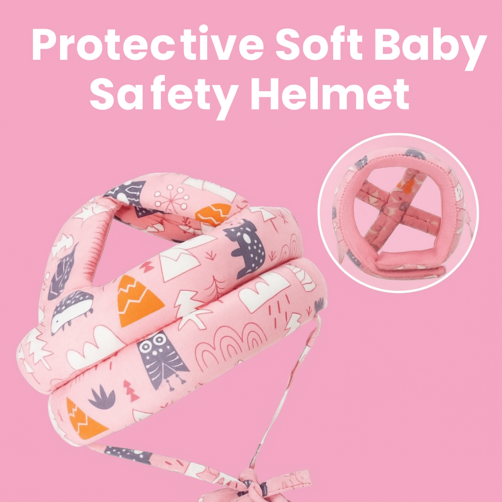 Protect Your Baby’s Head + Get FREE Knee Pads | 2-in-1 Safety Combo