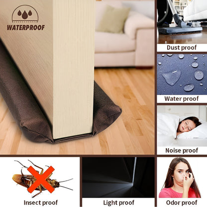 🔥Door Bottom Seal (4Pcs Set) – No More Dust, Noise & Insects 🐜❌ Save AC Cooling ❄️