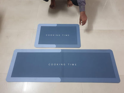 2 Pcs Kitchen Mat