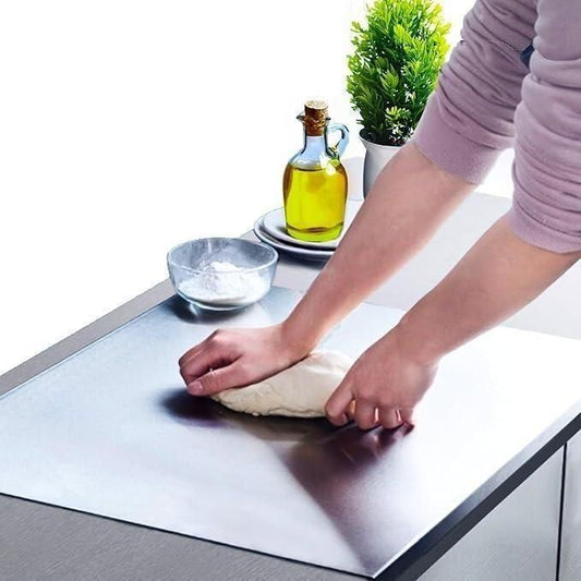 Premium 304 Stainless Steel Anti-Skid Kitchen Chopping Board
