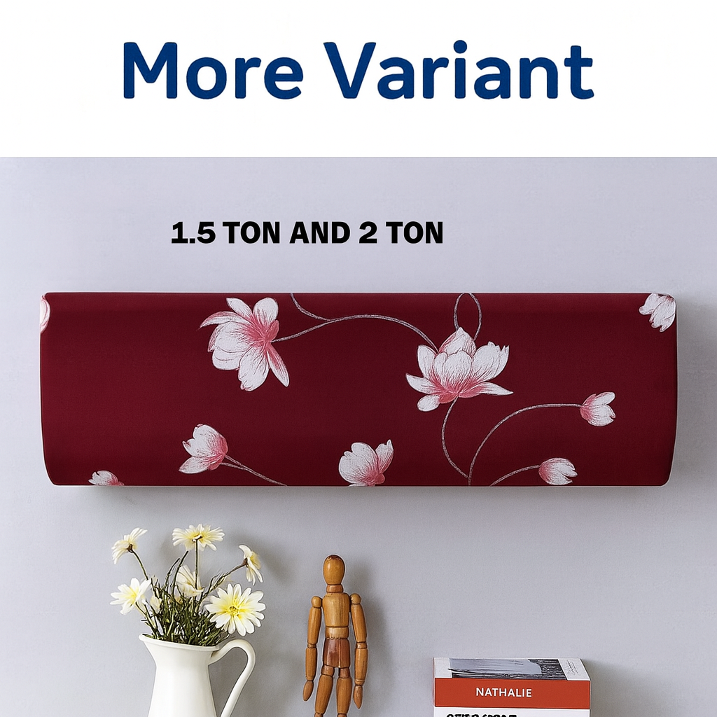 Premium Waterproof AC Cover – Dust & Dirt Protection (1 Ton / 1.5 Ton / 2 Ton) Only