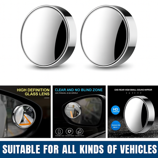 360° HD Blind Spot Mirror – Drive Safe, Drive Smart