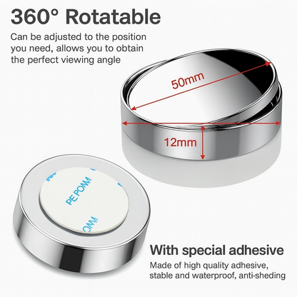 360° HD Blind Spot Mirror – Drive Safe, Drive Smart