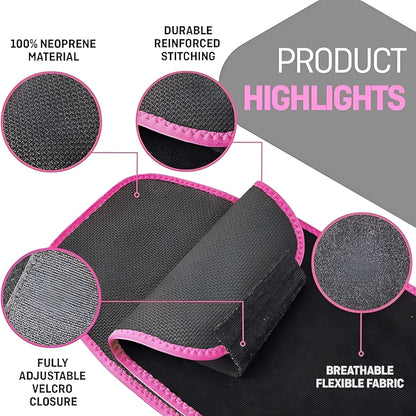 Sweat Slim Belt 🔥 – Burn Fat & Shape Your Waist Instantly