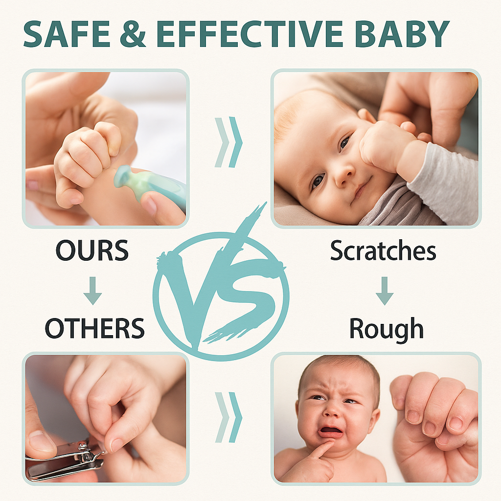 Parent-Trusted Baby Nail Trimmer – Safe, Silent & Stress-Free