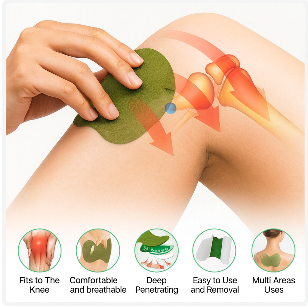 Herbal Self-Heating Knee Patches – 20/30 Pack