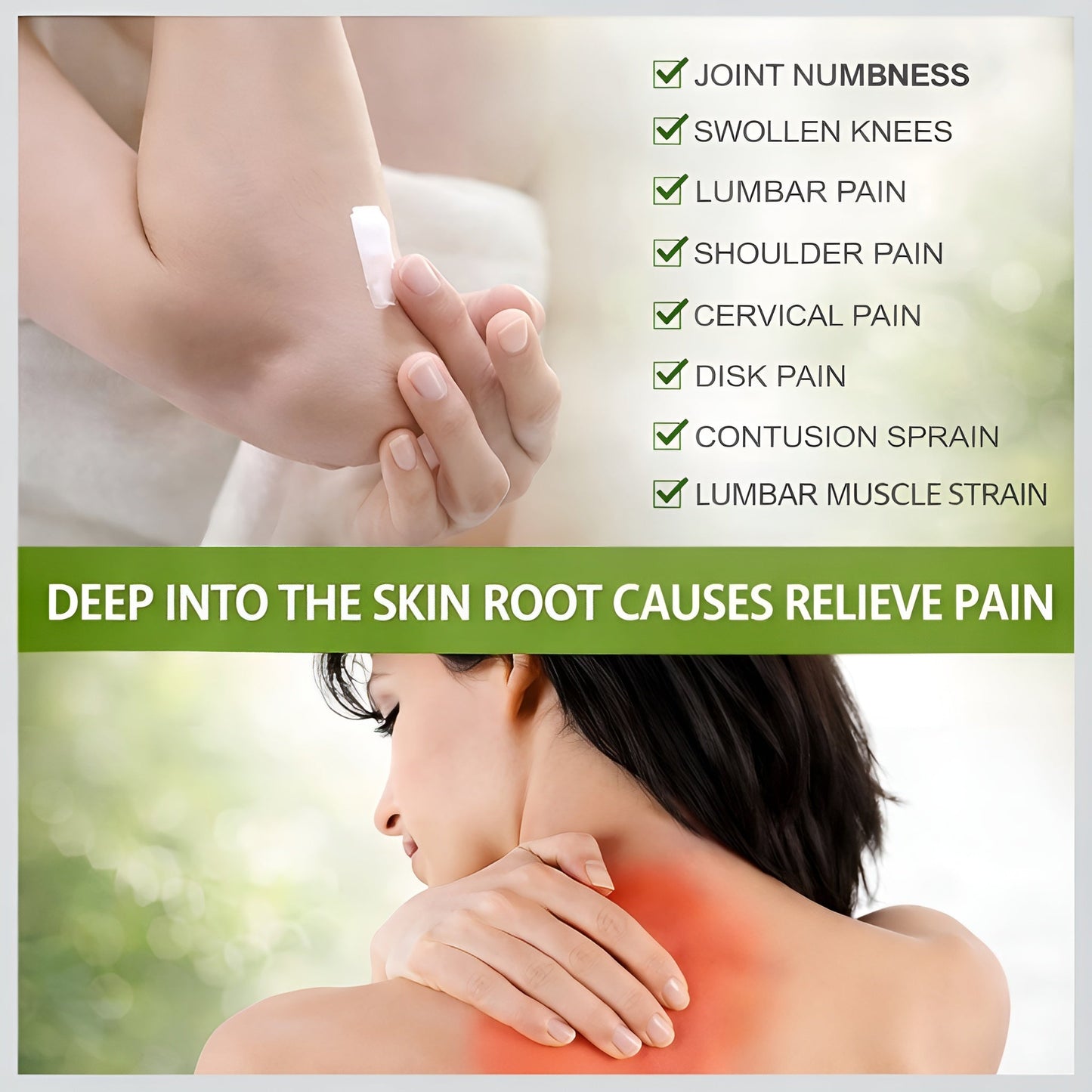 Bee Venom Pain Relief Cream – Fast Acting Joint & Muscle Care (Pack of 3)