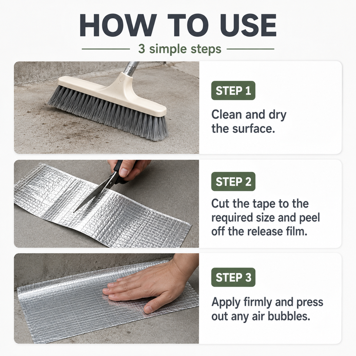 Waterproof Leak Repair Tape – Buy 1 Get 1 Free