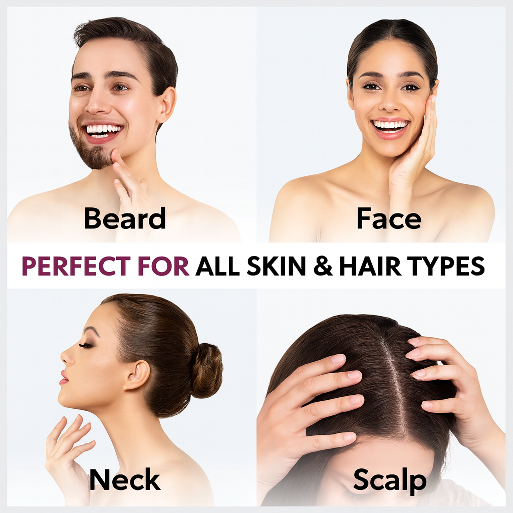 Advanced 0.5mm Derma Roller | Acne Scars, Hair Regrowth & Glowing Skin